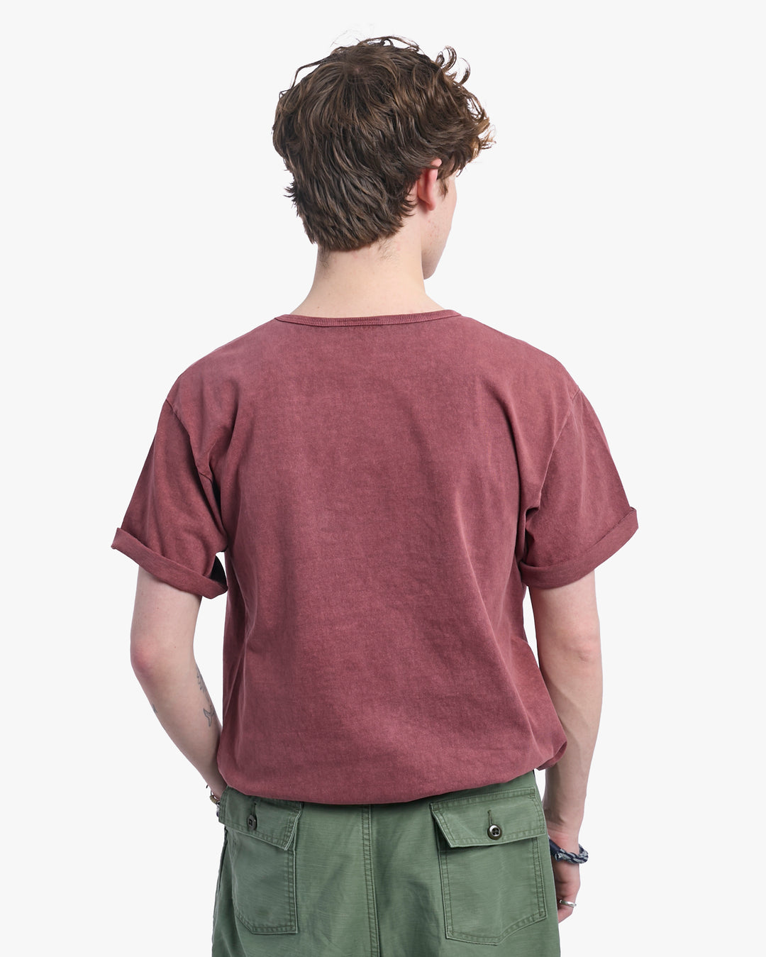 Kiriko Original Logo Embroidered T-Shirt, Red