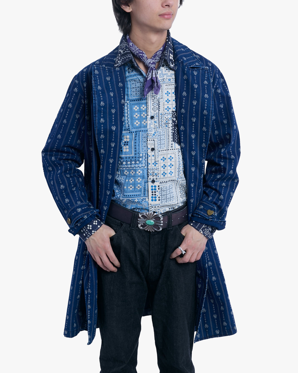 Japanese Repro Jacket, M, Glad Hand Co., Blue
