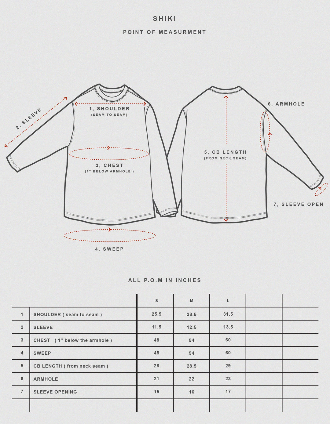 Prospective Flow Shirt, Shiki, Maroon