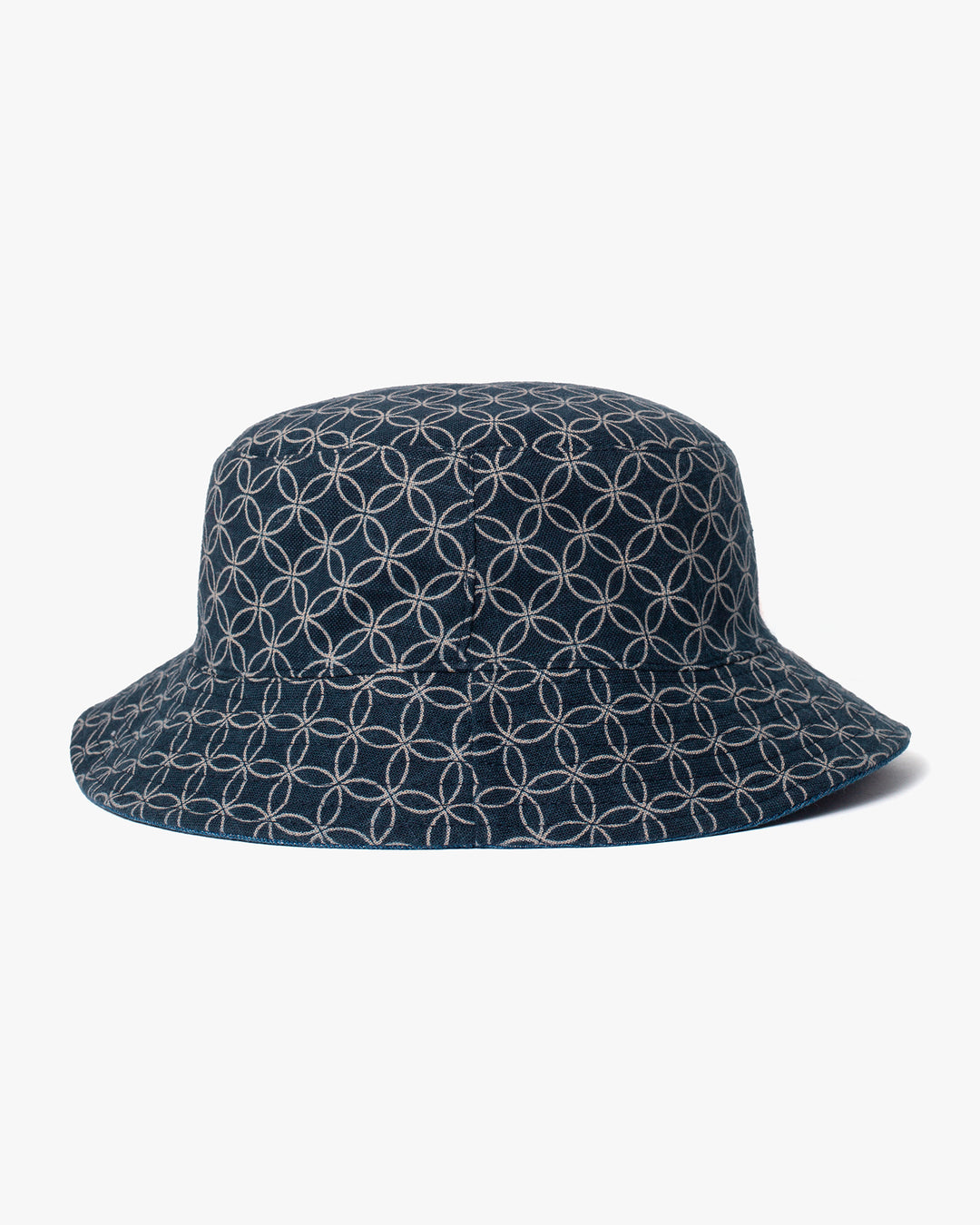 Kiriko Original Bucket Hat, Reversible, Shippou Denim