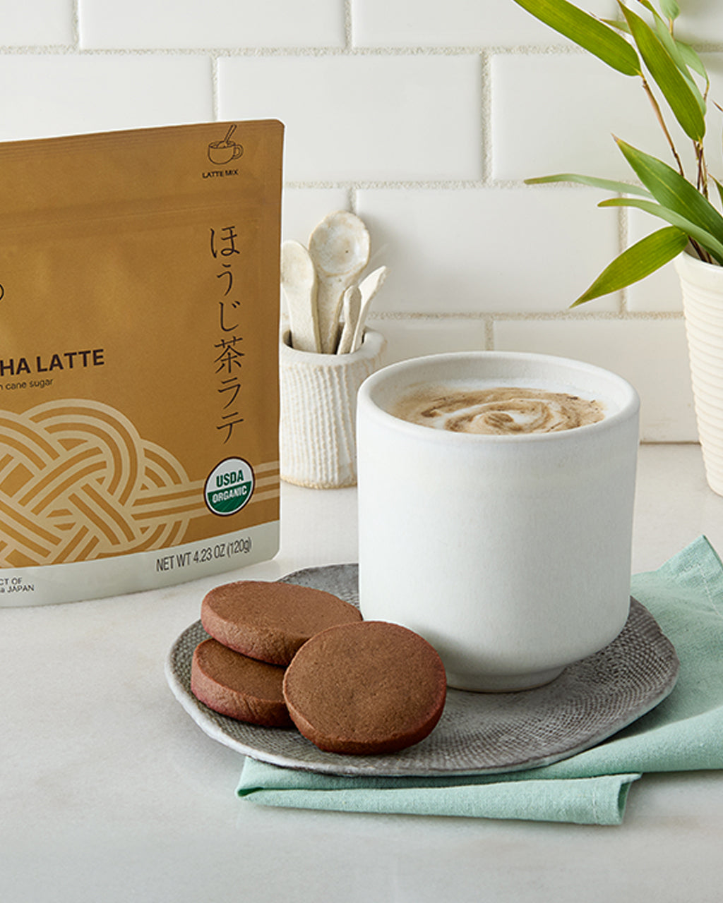 Sugimoto, Organic Hojicha Latte Powder