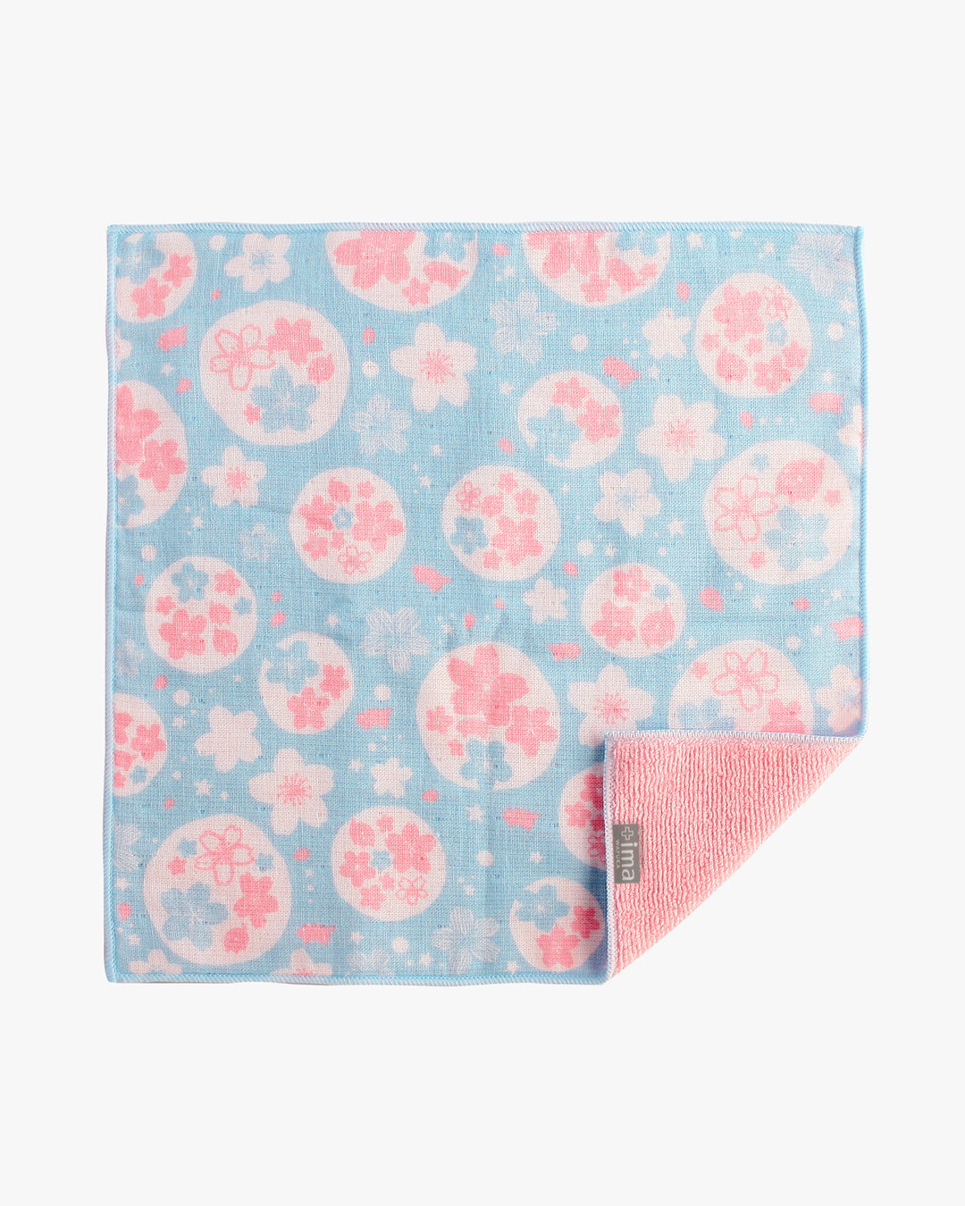 PrairieDog, Handkerchief, Cherry Blossoms, Blue