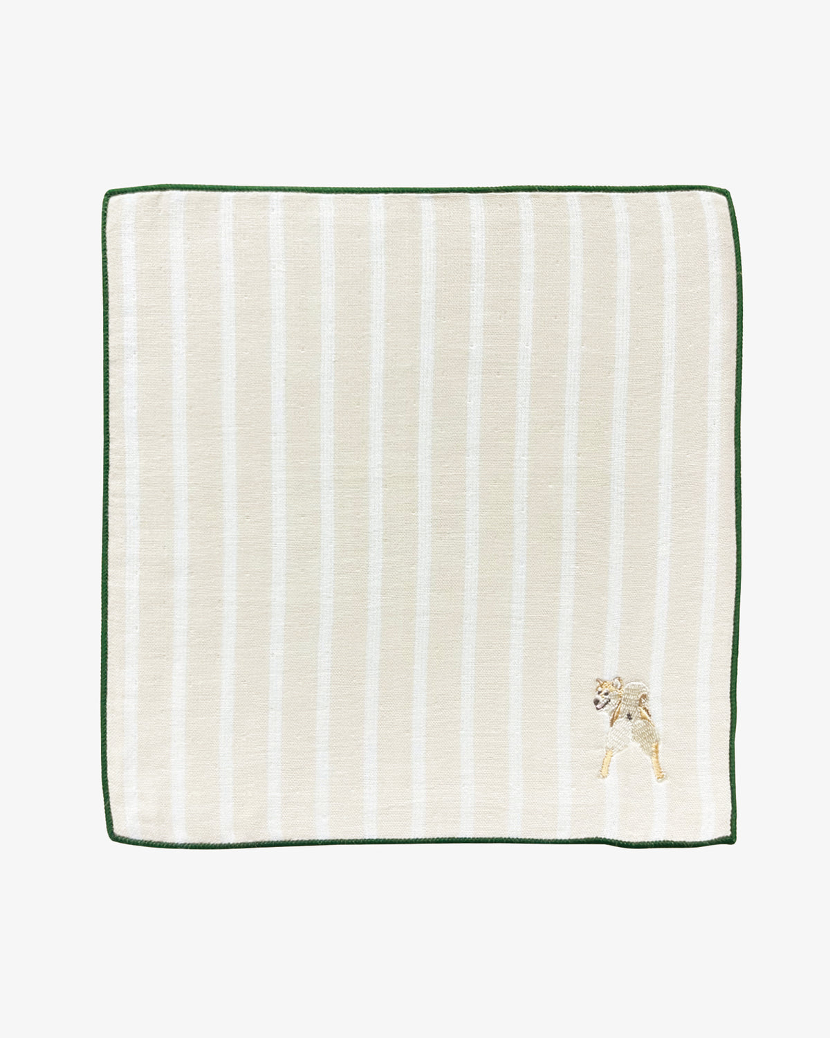 PrairieDog, Embroidered Gauze-Pile Handkerchief, Let's Go Dog