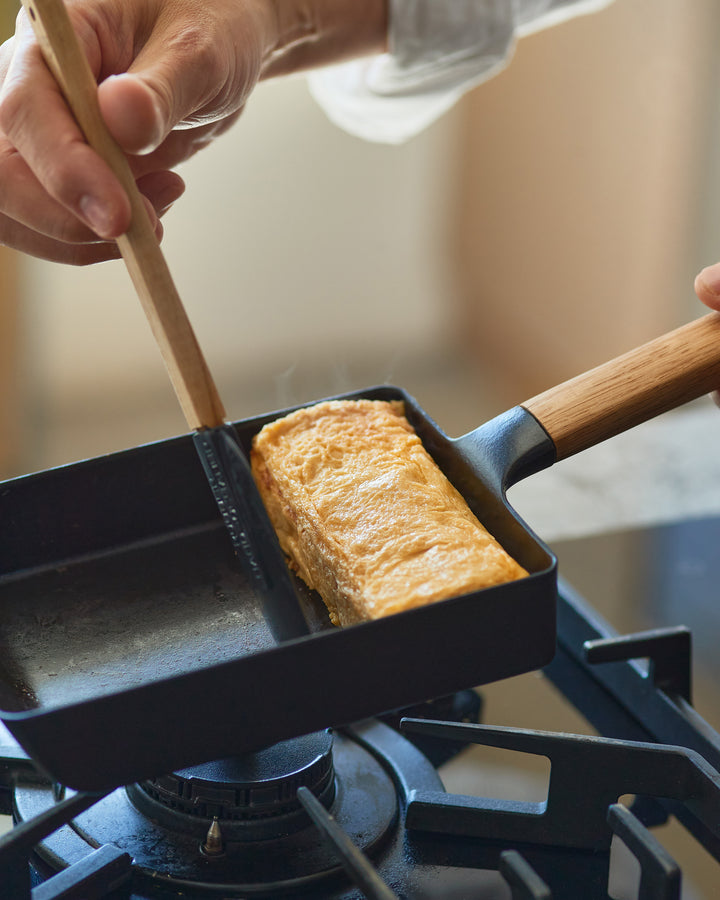 Frying Pan, Vermicular, Egg &amp; Toast Pan, Oak, 7.5in