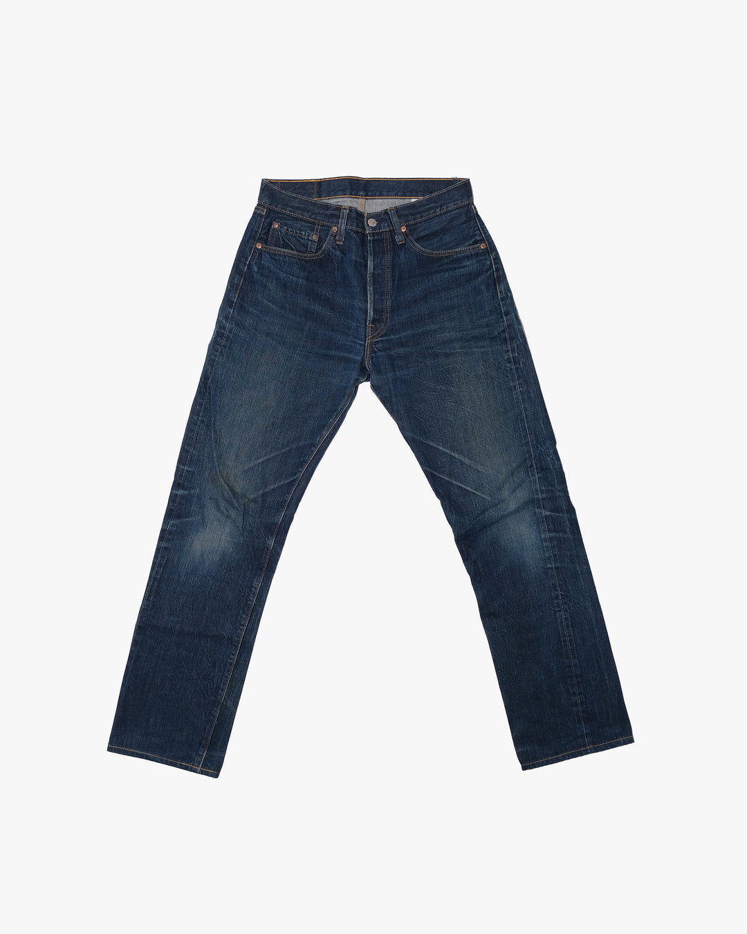 Japanese Repro Denim Jeans, 30, Sugar Cane, Dark Wash Blue