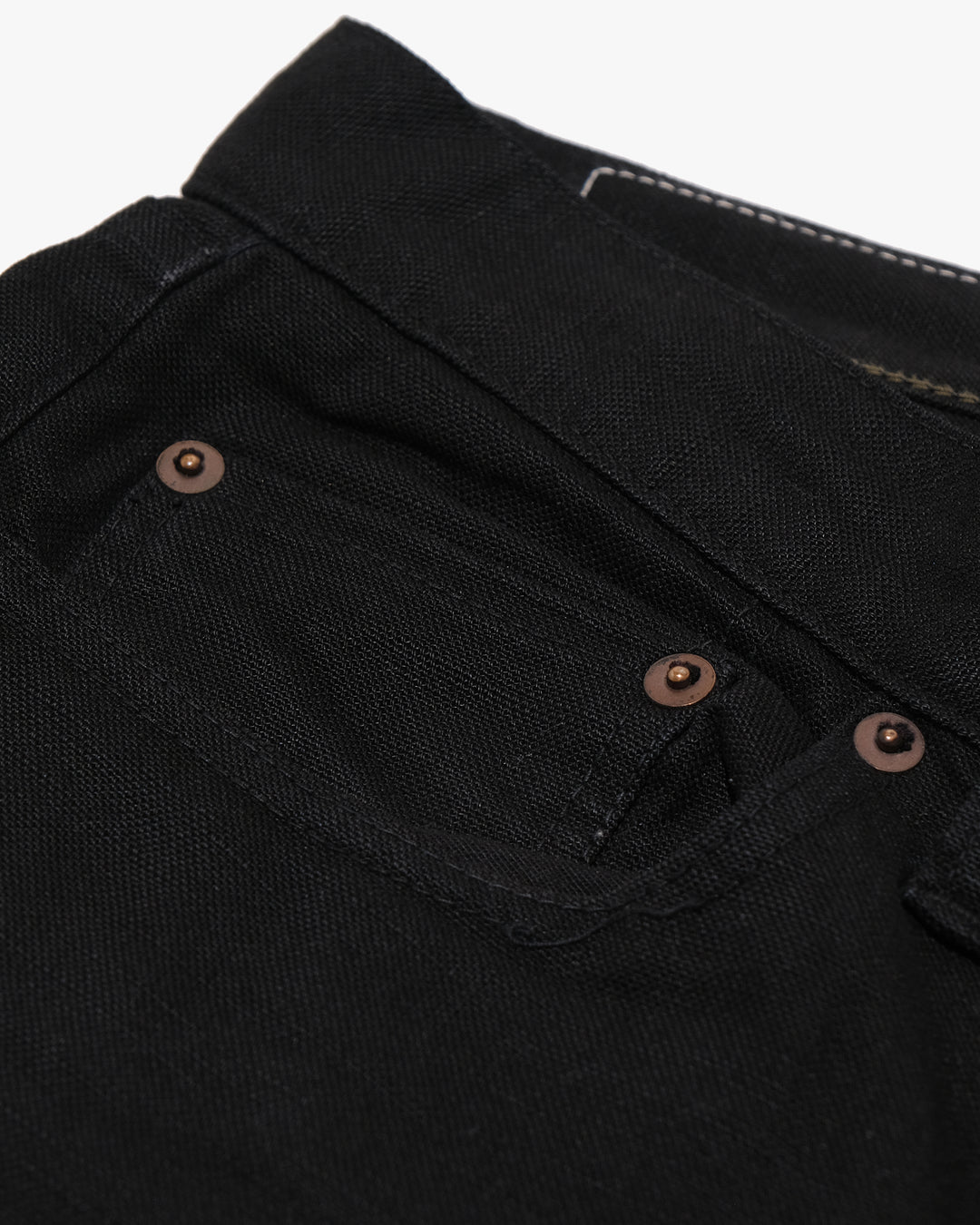 Japanese Repro Denim Jeans, 33, Okura, Black