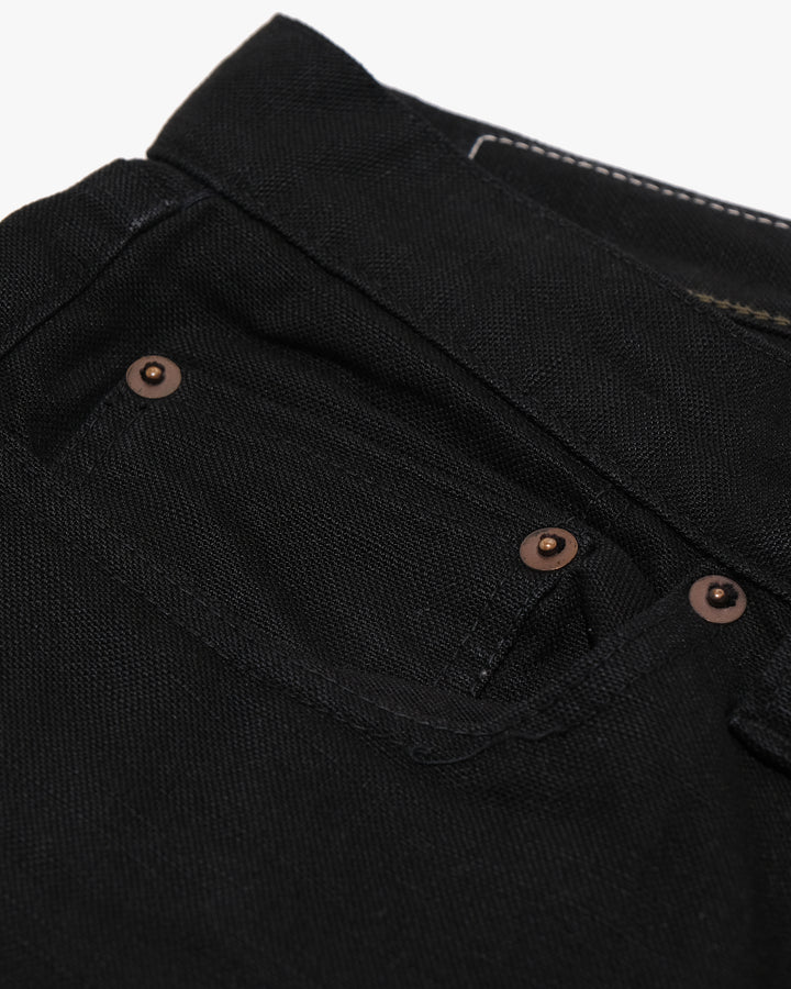 Japanese Repro Denim Jeans, 33, Okura, Black