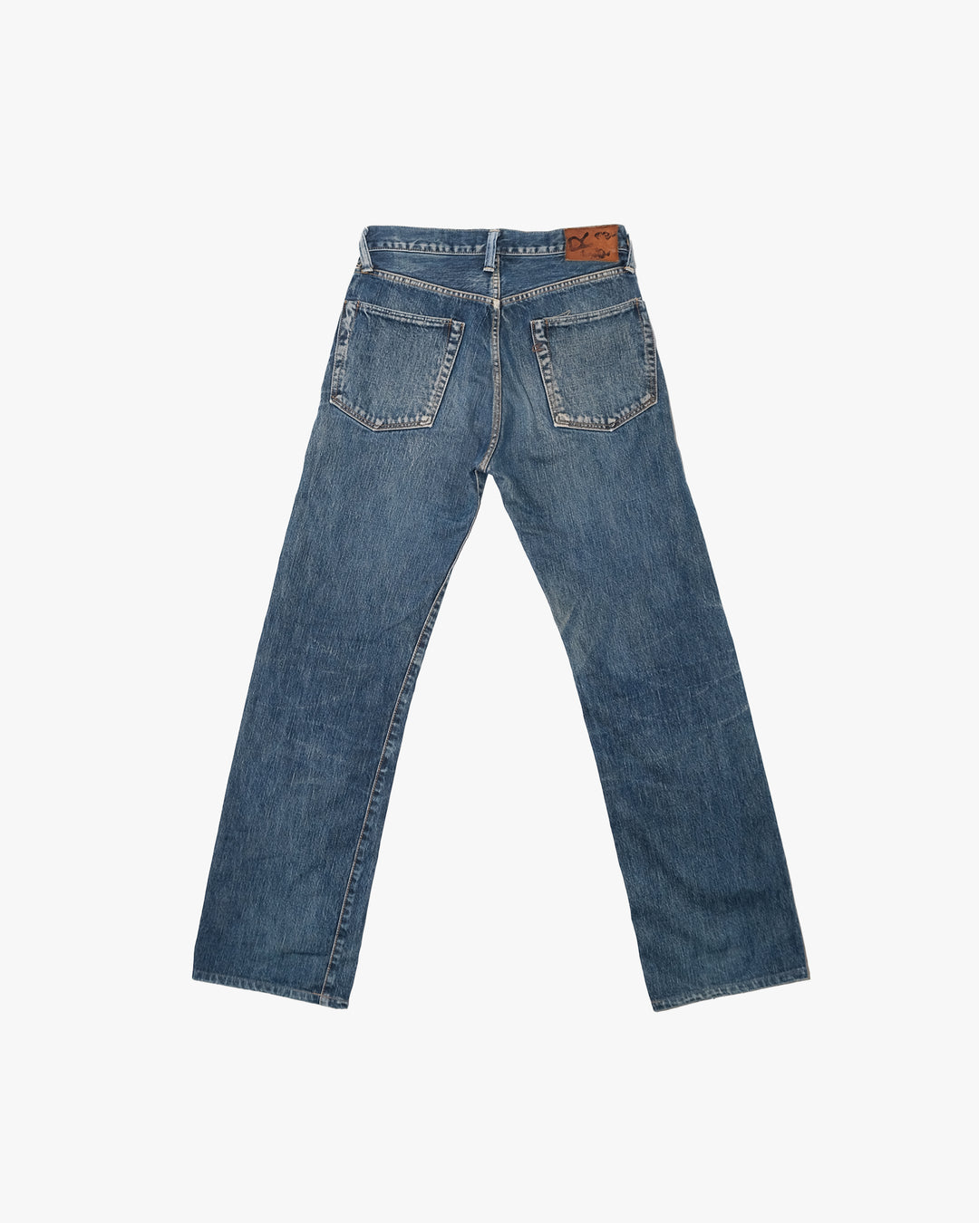 Japanese Repro Denim Jeans, 30, 45rpm, Medium Wash Blue