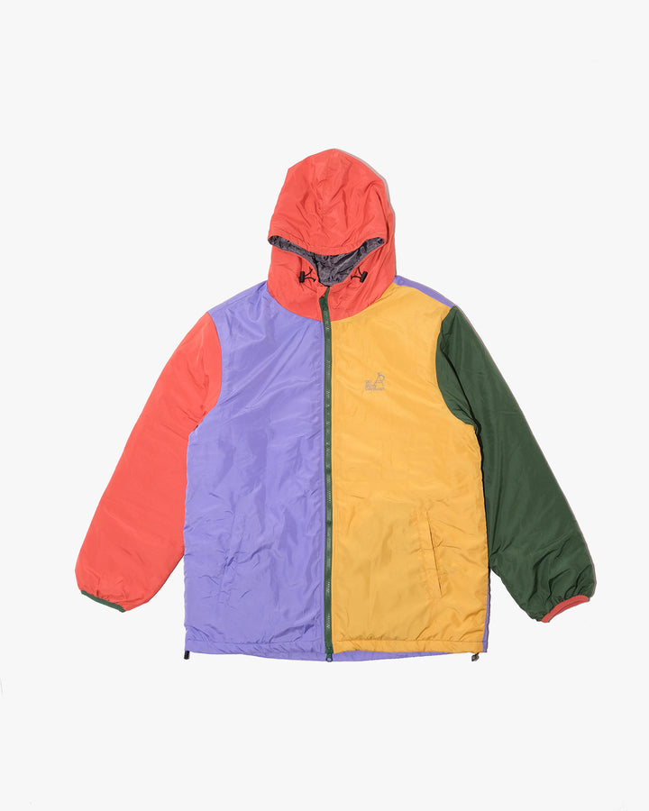 Japanese Repro Jacket, XL, Go Slow Caravan, Puffy Color Block
