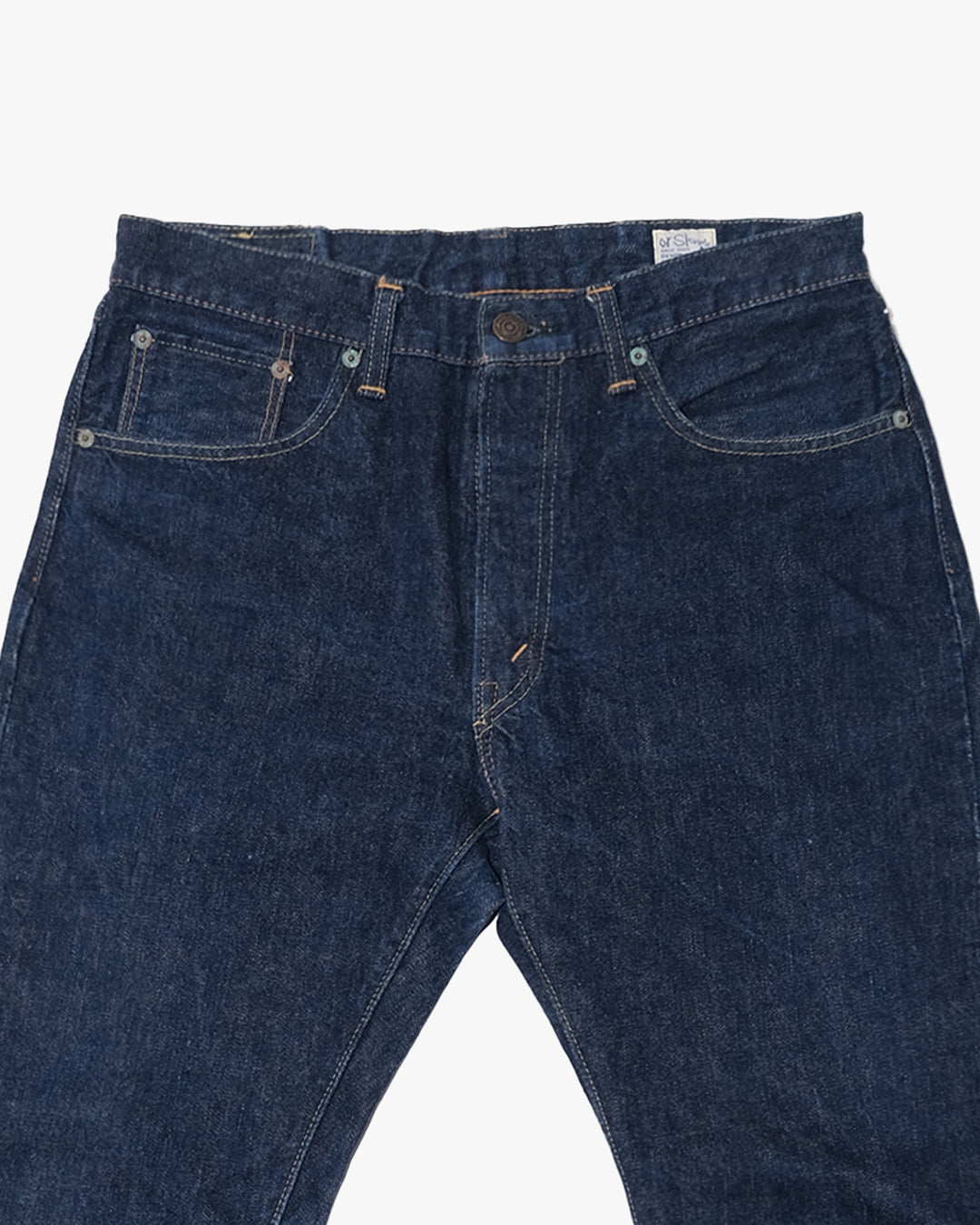 Japanese Repro Denim Jeans, 31.5, Orslow, Dark Wash Blue
