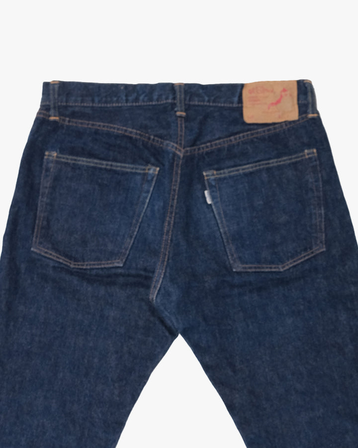 Japanese Repro Denim Jeans, 31.5, Orslow, Dark Wash Blue