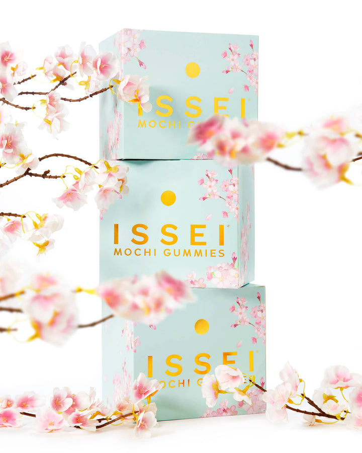 ISSEI Mochi Gummies Variety Pack, Blue Blossom