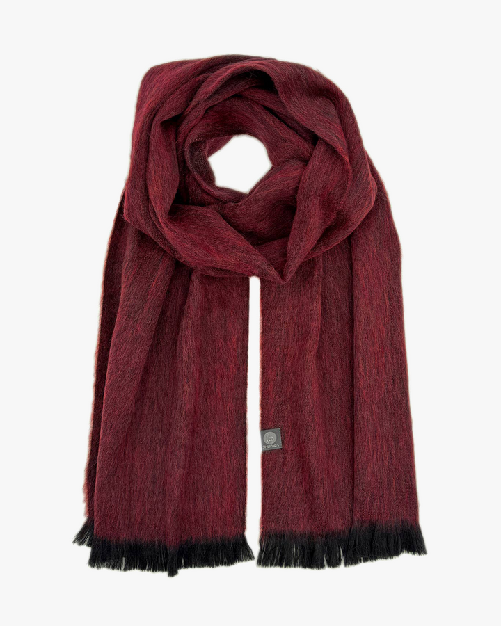 Shupaca Alpaca, Scarf, Sapphire Red