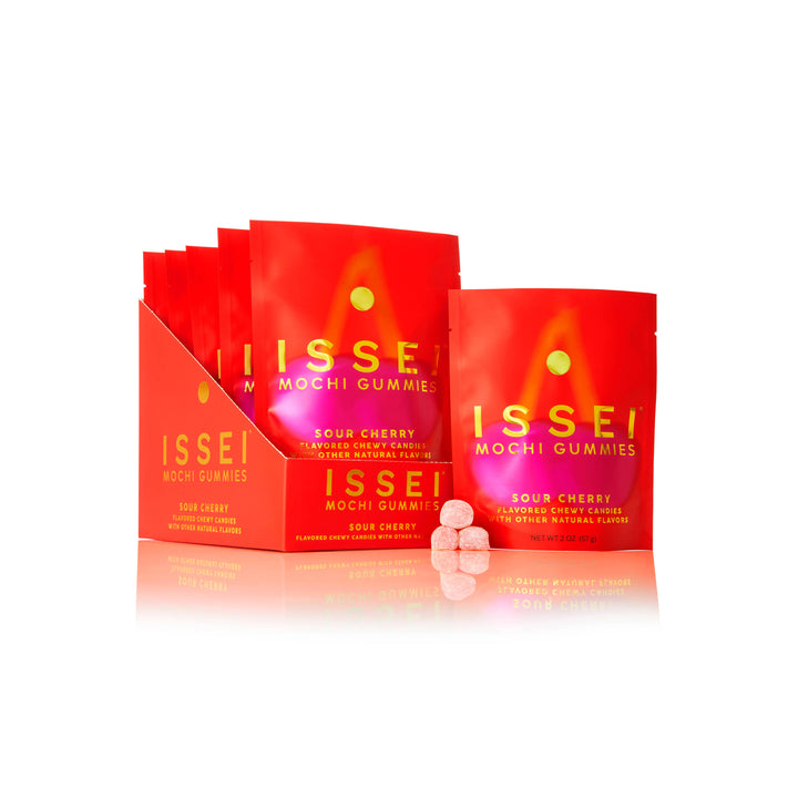 ISSEI Mochi Gummies, Sour Cherry SMALL (2oz)