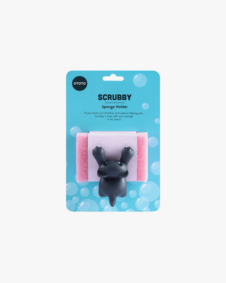 Sponge Holder, OTOTO, Scrubby Cat