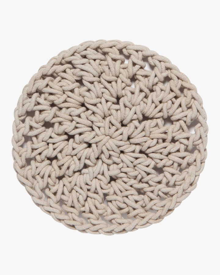 Danica Heirloom, Dove Gray Knotted Trivet