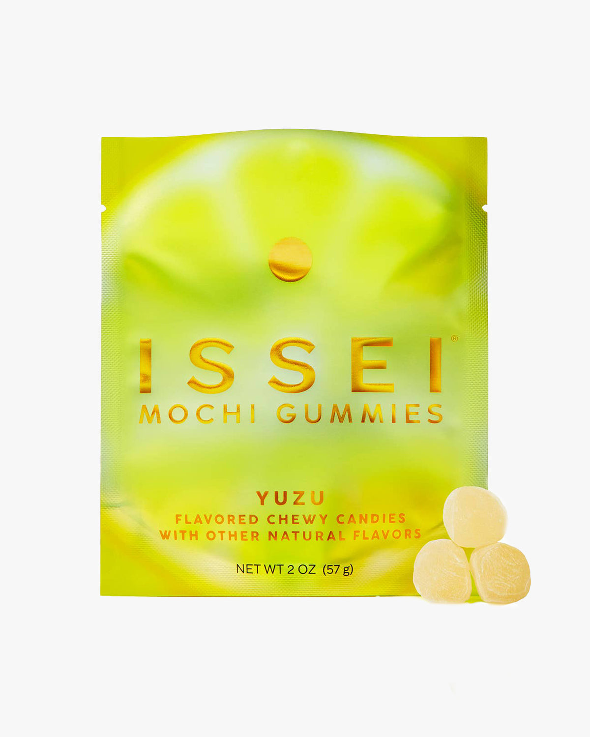 ISSEI Mochi Gummies, Yuzu SMALL (2 oz)