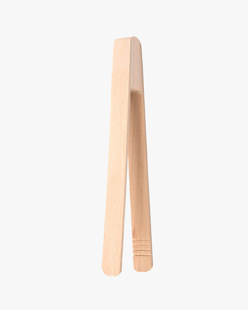 Fox Run Brands, Wood Toaster Tongs, 7.75"