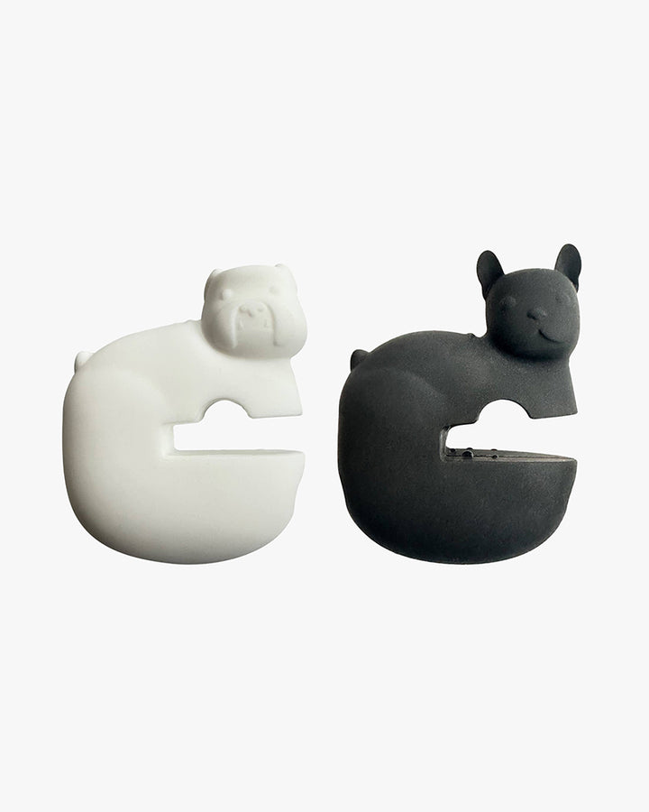Fox Run Brands, Bulldog Pot Utensil Clips, Set of 2