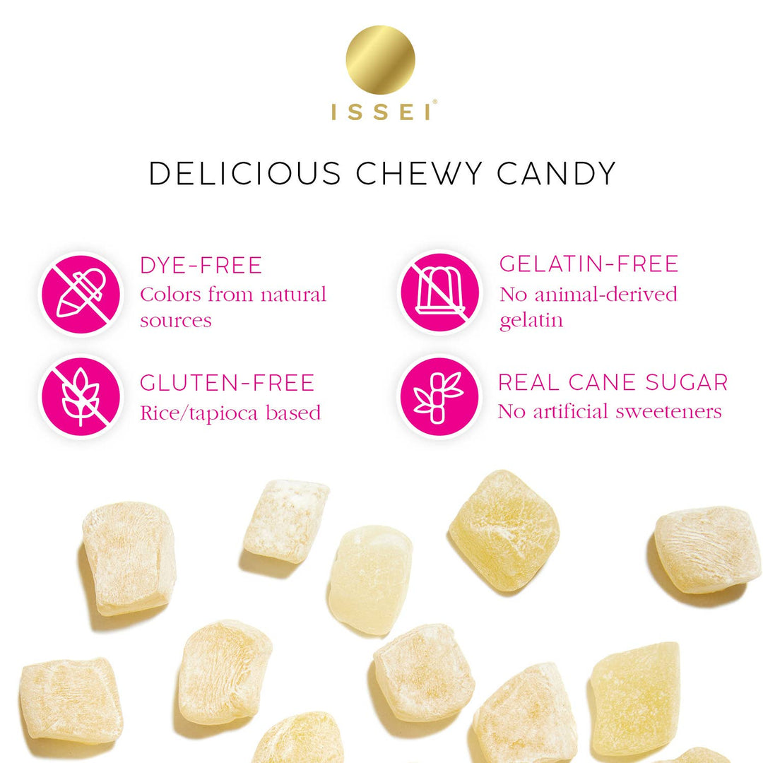 ISSEI Mochi Gummies, Sour Apple SMALL (2 oz)