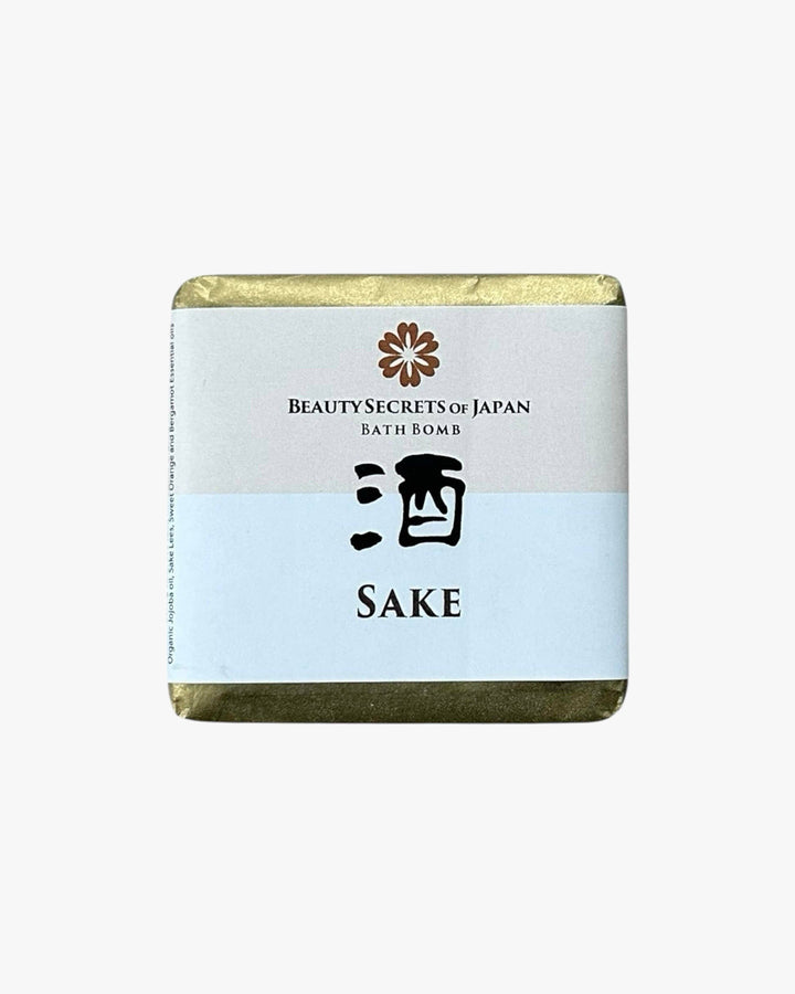 Beauty Secrets of Japan, Bath Bomb, Sake