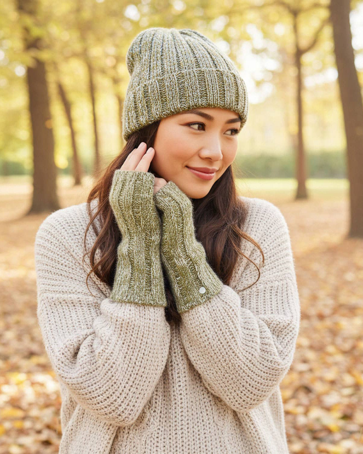 Shupaca Alpaca, Accordion Beanie, Opal