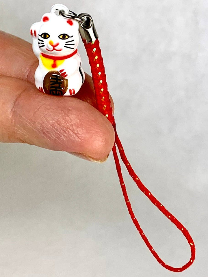 BCMini, Yellow Lucky Cat Bell-10, 70607