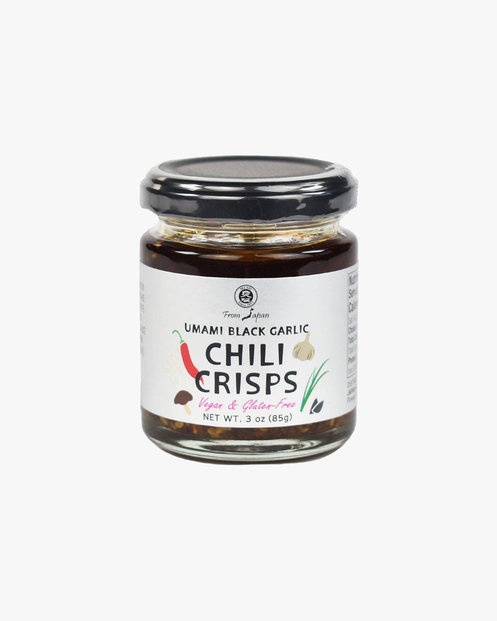 Japan Gold, Muso, Umami Black Garlic Chili Crisps