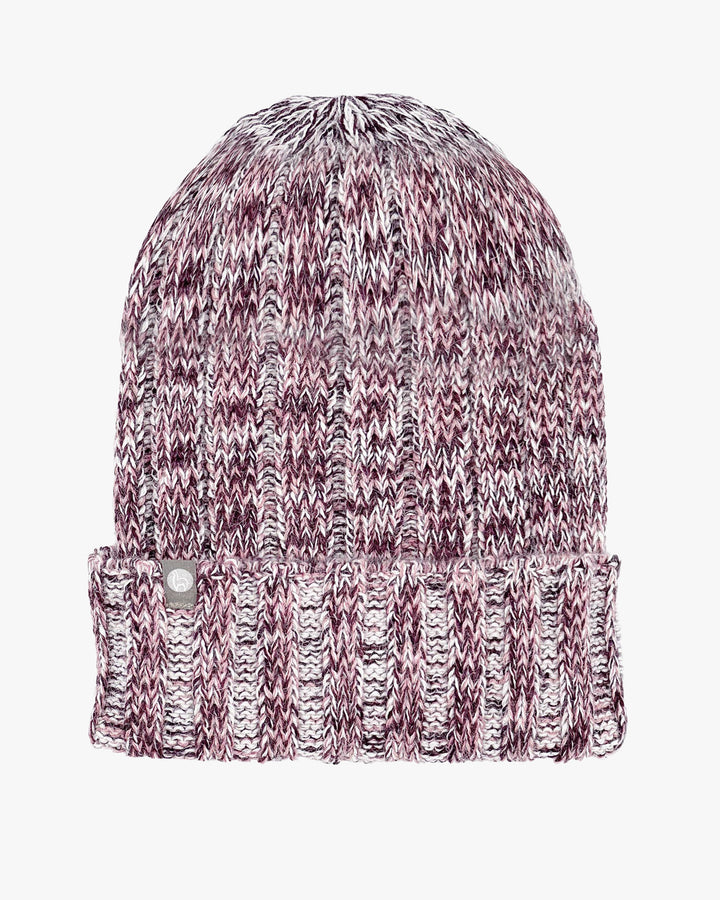 Shupaca Alpaca, Accordion Beanie, Black Cherry