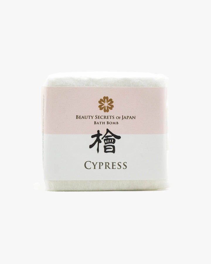 Beauty Secrets of Japan, Bath Bomb, Cypress