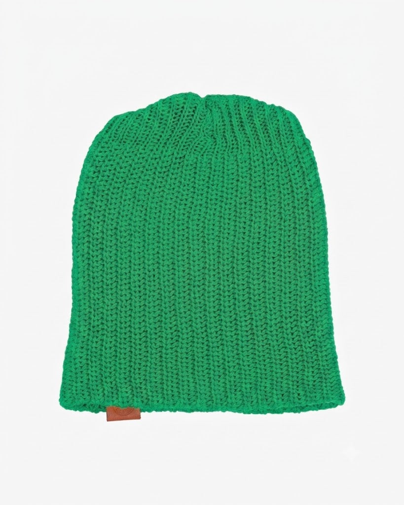 Kiriko Original Knit Cap, Kelly Green, 6˝