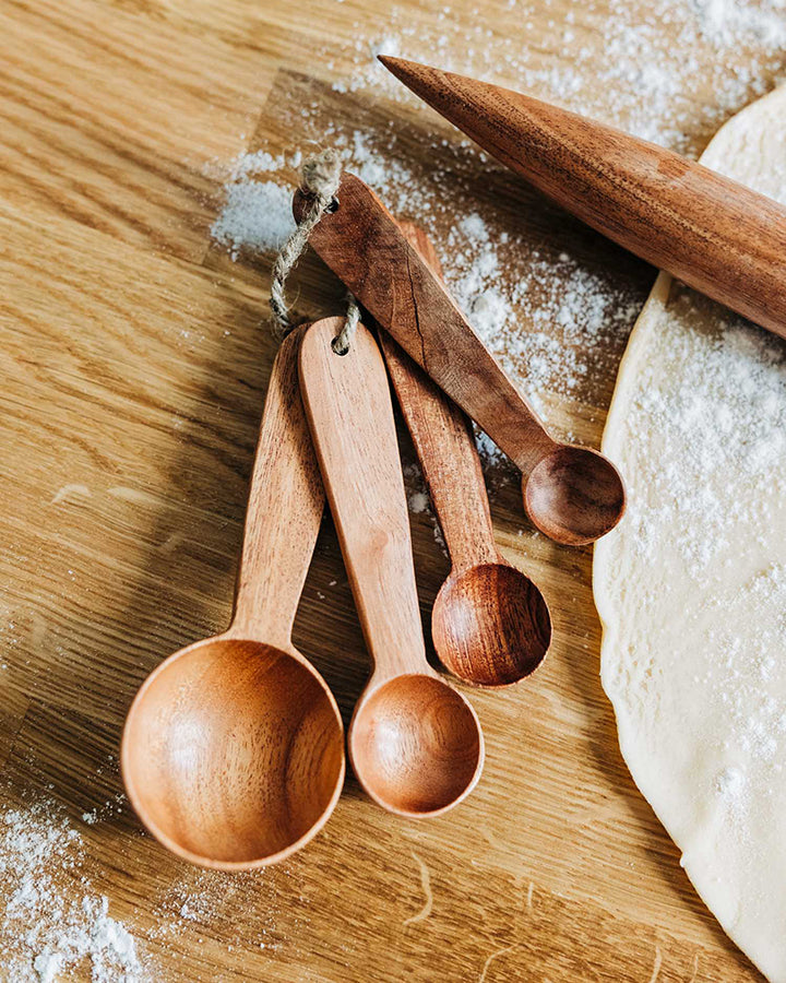 Ten Thousand Villages, Wood Measuring Spoon Set
