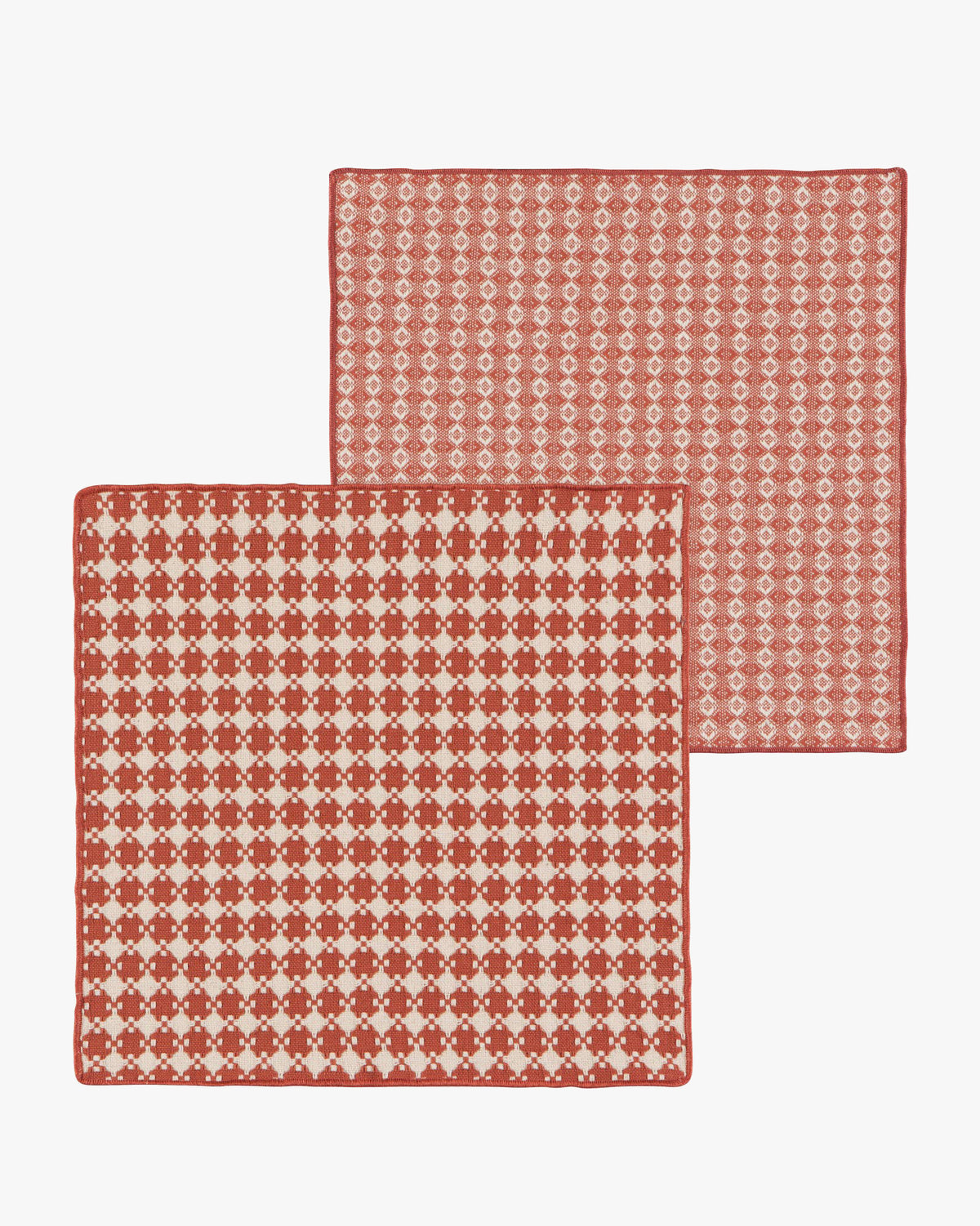 Danica Heirloom, Clay Assorted Woven Dishcloth, Set of 2