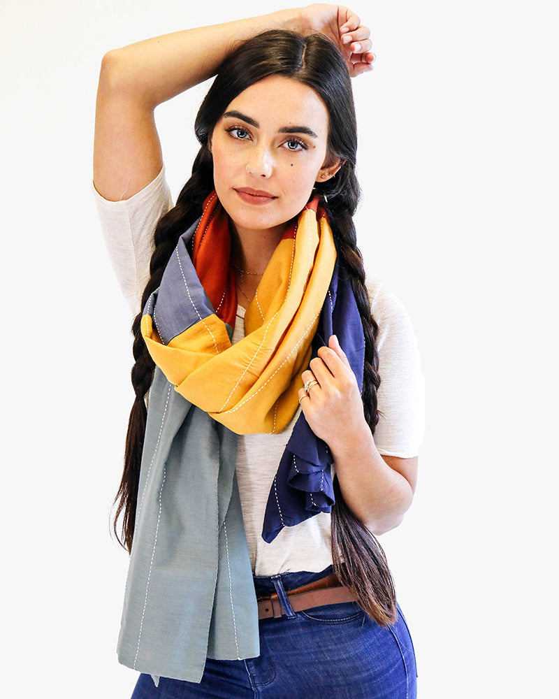 Anchal, Rainbow Straight Scarf