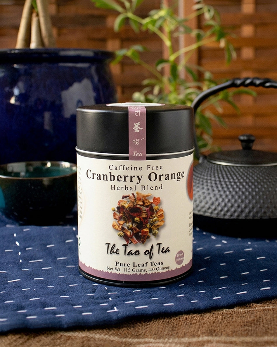 The Tao of Tea, Loose Leaf, Cranberry Orange, Caffeine-Free Herbal Tea