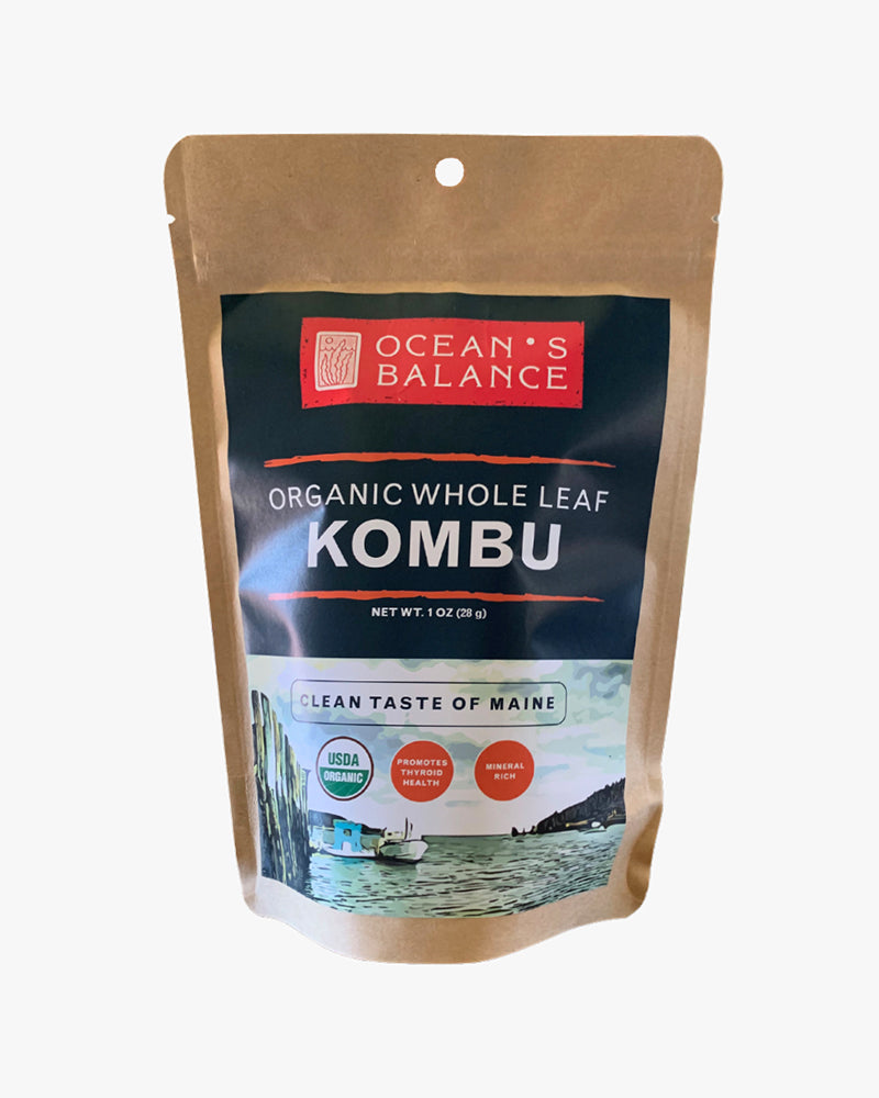 Ocean's Balance, Organic Whole Leaf Kombu - 1oz