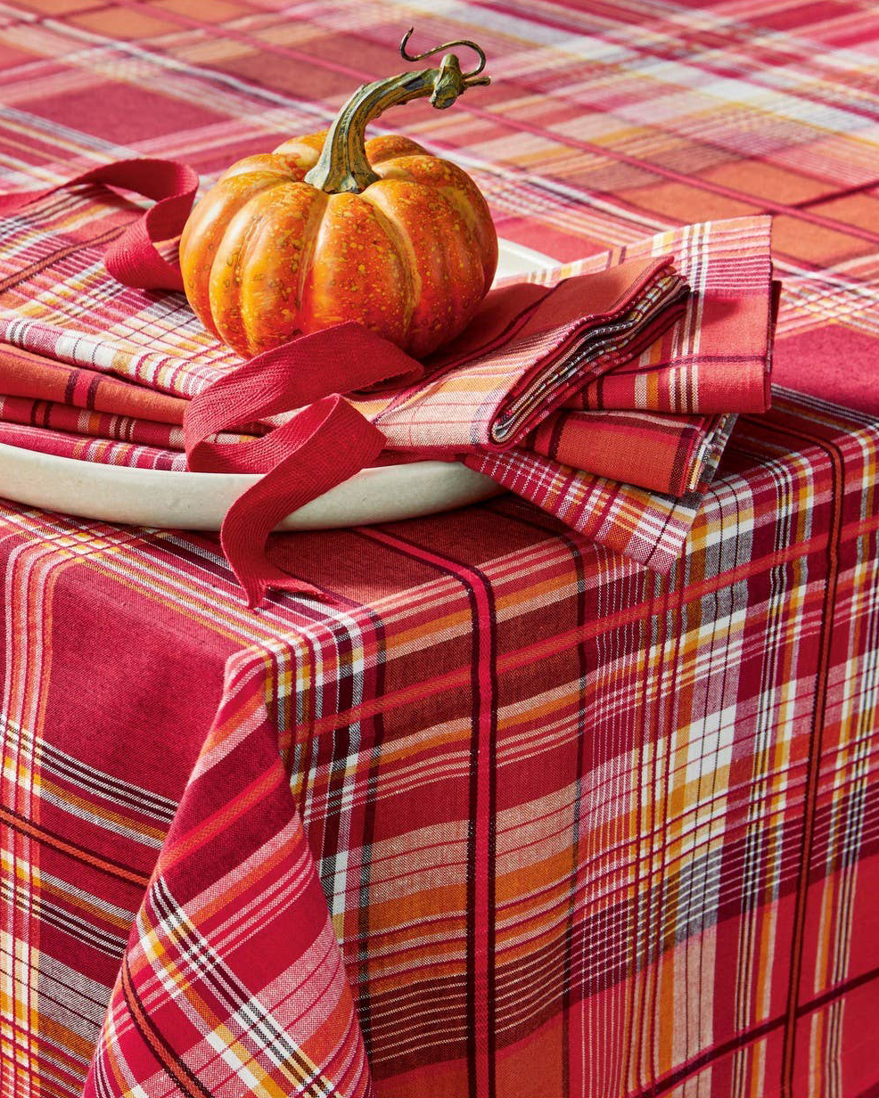 Tag, Napkins, Gathering Plaid, Set of 4