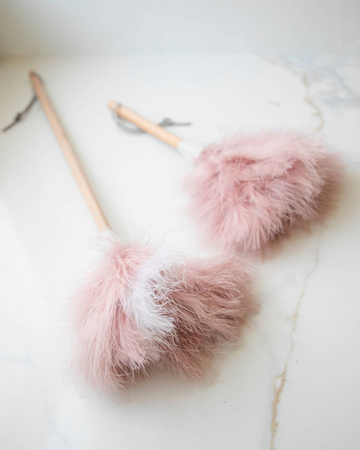 Fodory, Pink Ostrich Feather Duster