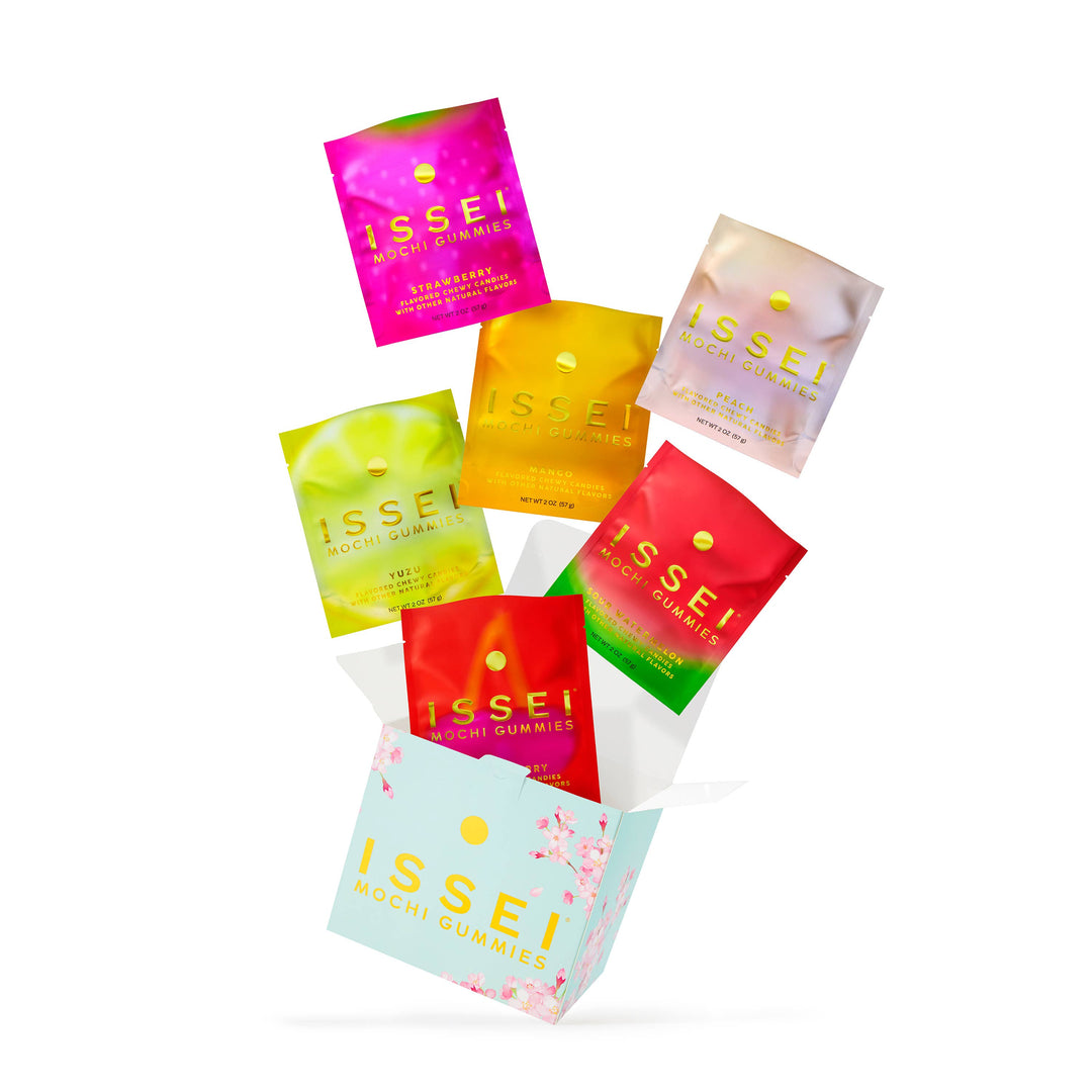 ISSEI Mochi Gummies Variety Pack, Blue Blossom
