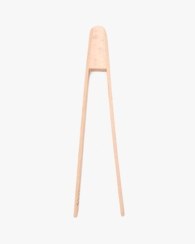 Fox Run Brands, Wood Toaster Tongs, 7.75"