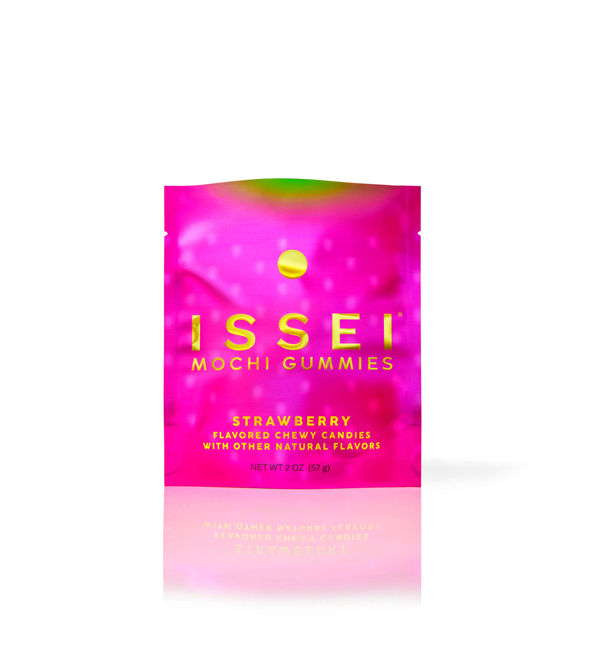 ISSEI Mochi Gummies, Strawberry SMALL (2 oz)
