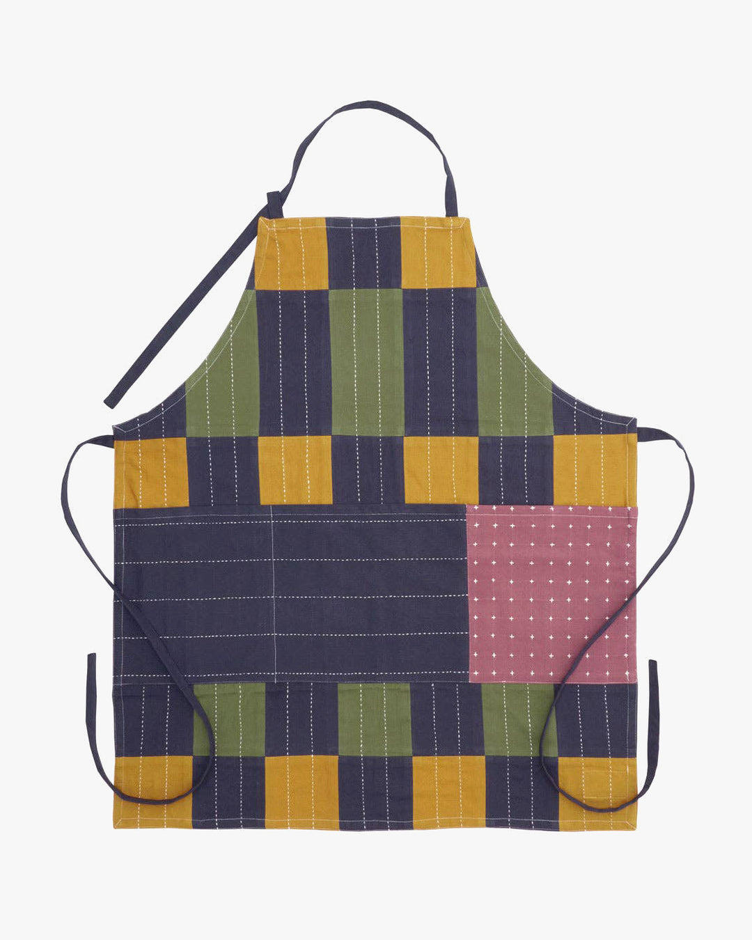 Anchal, Trellis Organic Cotton Bib Apron