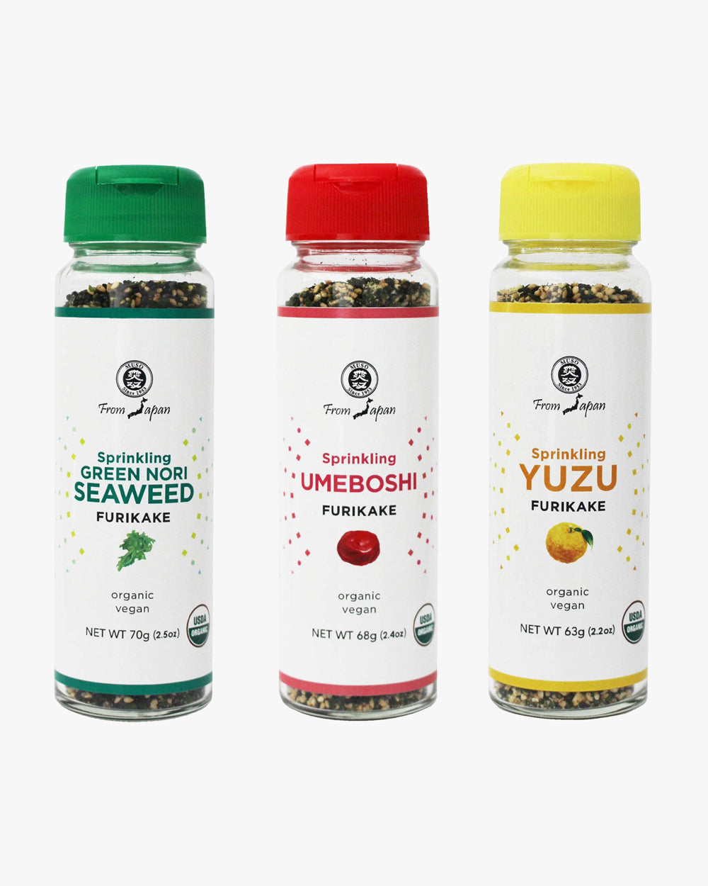 Japan Gold, Muso, Organic Furikake, Umeboshi