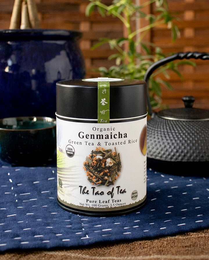 The Tao of Tea, Loose Leaf, Organic Genmaicha, Brown Rice Green Tea