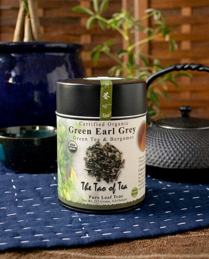 The Tao of Tea, Loose Leaf, Organic Earl Grey, Green Tea &amp; Bergamot