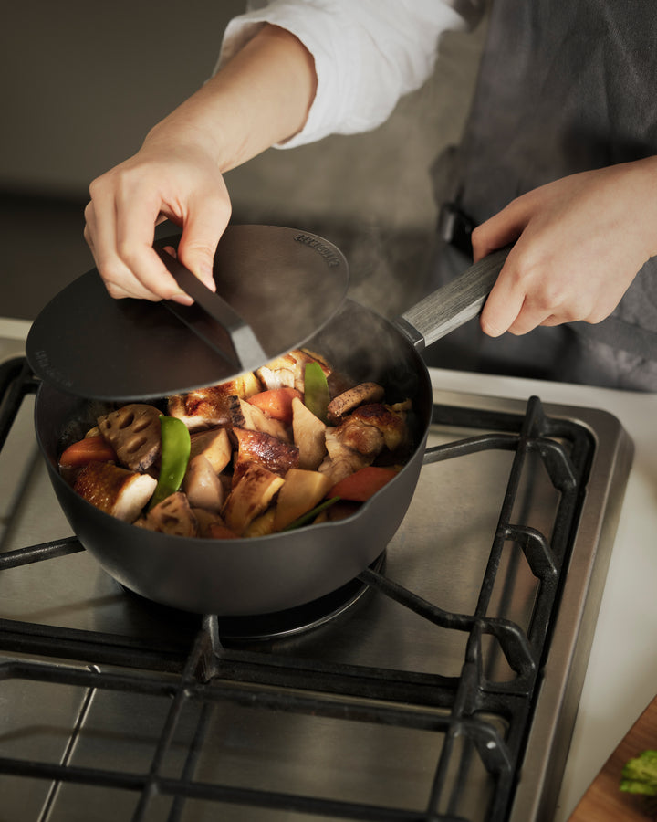 Yukihira Saucepan, Vermicular, Matte Black, 20cm