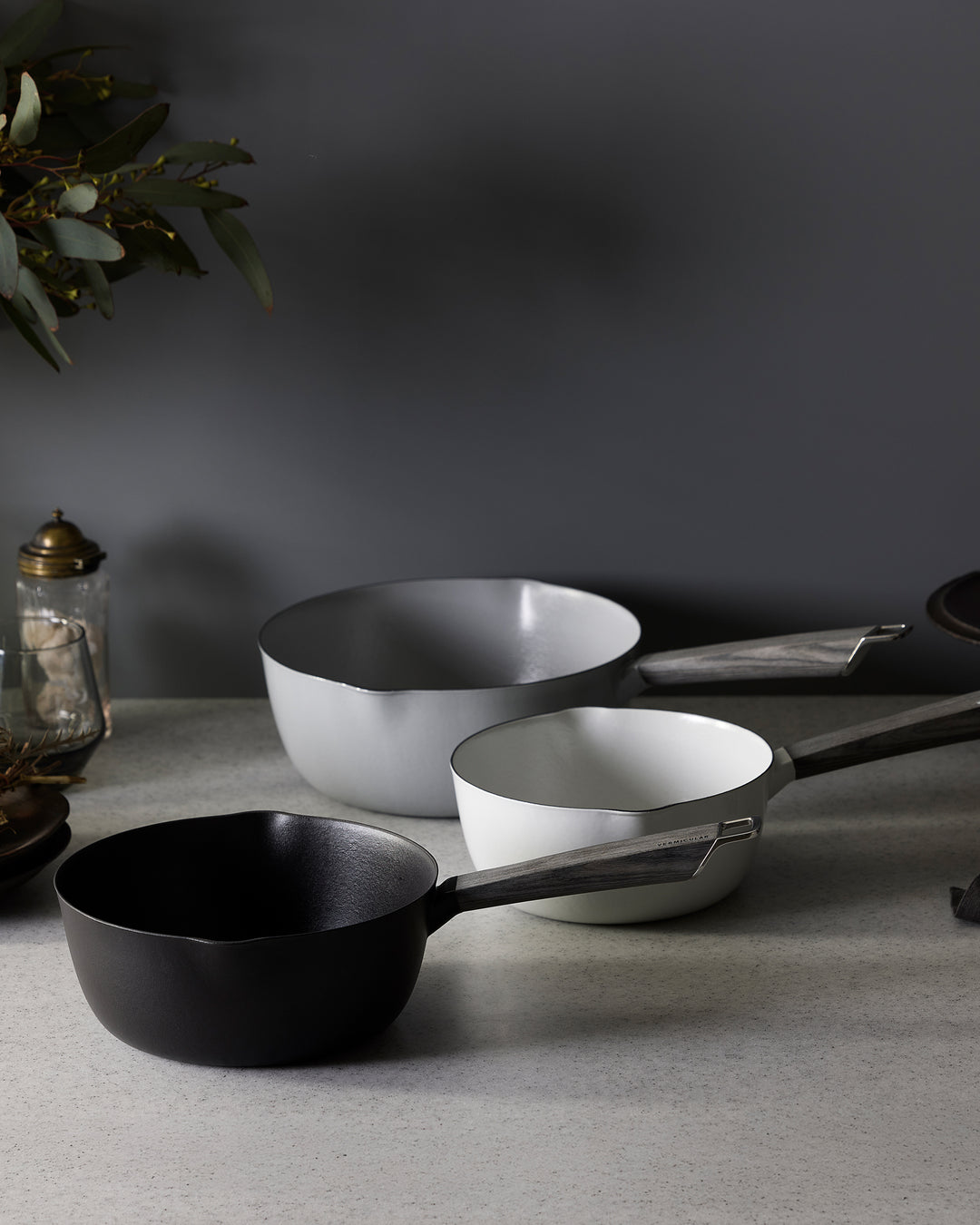 Yukihira Saucepan, Vermicular, Matte Black, 20cm