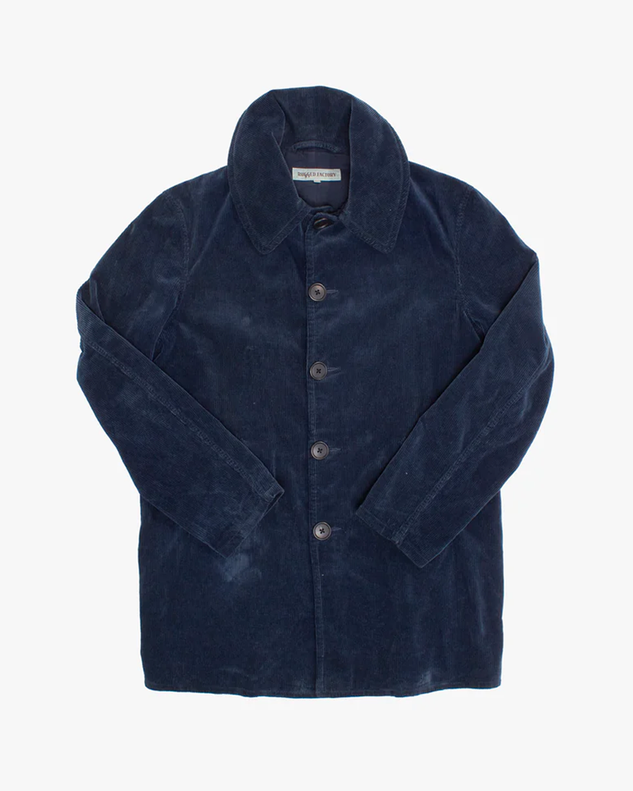 Japanese Repro Jacket, M, Rugged Factory, Navy Corduroy