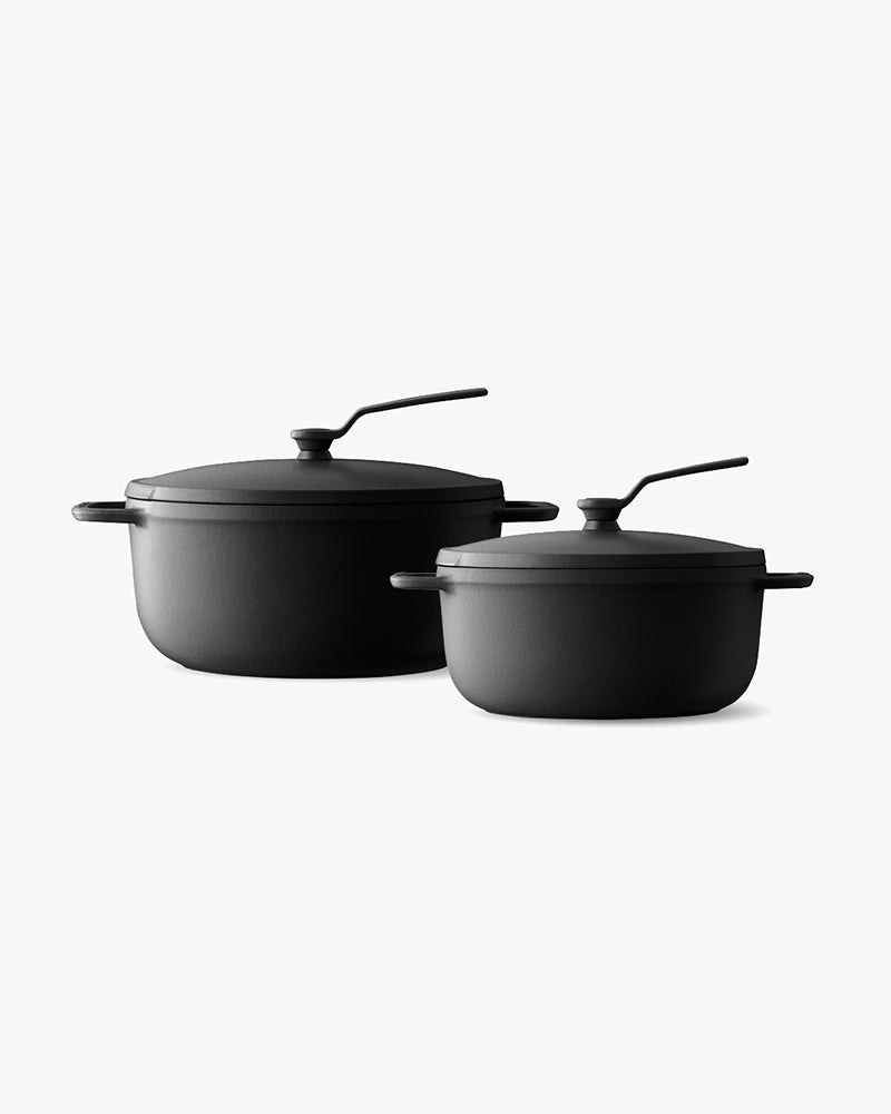 Oven Pot 2.0, Vermicular, Standing Handle, Matte Black, 18cm