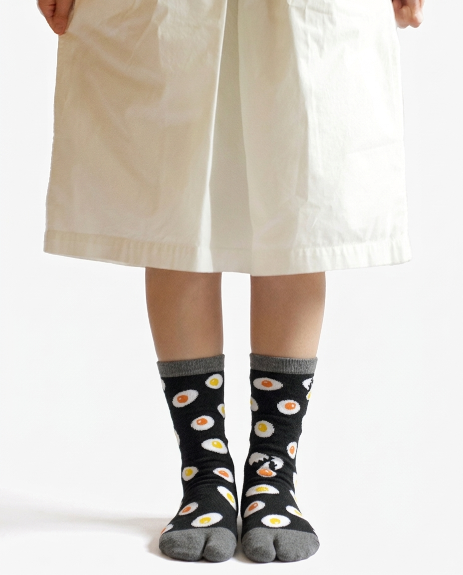 PrairieDog, Tabi Socks, Fried Egg